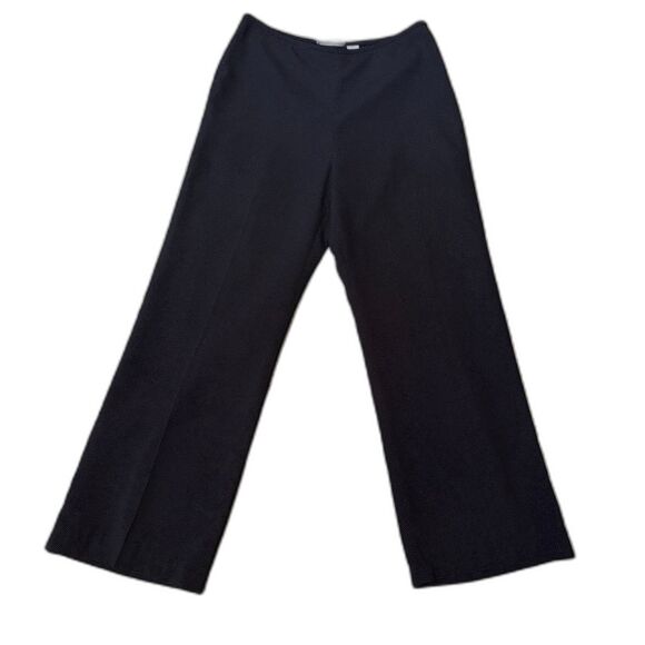 Liz Claiborne Pants - Liz Claiborne Black Mini Dot Suit Trousers Sz 10 Slim Bootcut Professional Pants